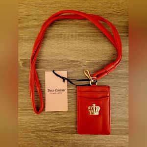 Juicy Couture Lanyard ID holder
